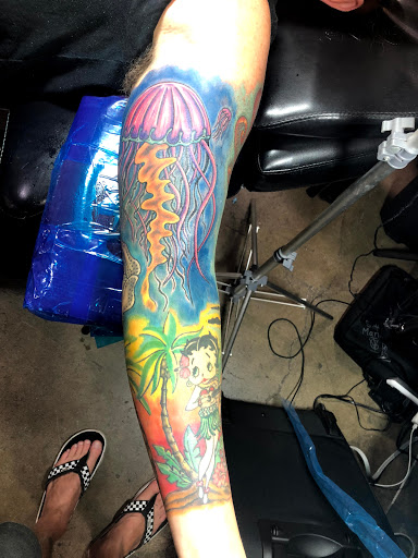 Explore dream catcher tattoo idea, creative tattoo ideas in Orlando, available at Good Vibrations Ink Tattoo and Body Piercing