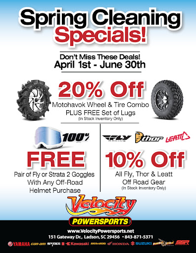 Motorcycle Dealer «Velocity Powersports», reviews and photos, 151 Gateway Dr, Ladson, SC 29456, USA