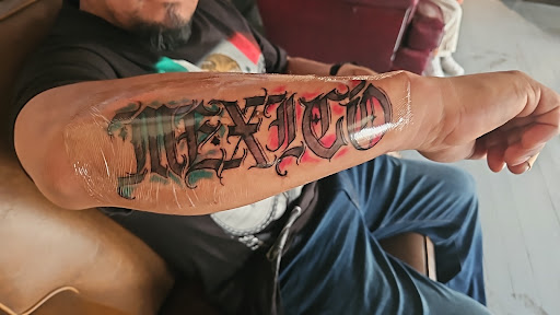 Explore religious cross tattoo ideas, creative tattoo ideas in Poughkeepsie, available at Pierce It or Ink It