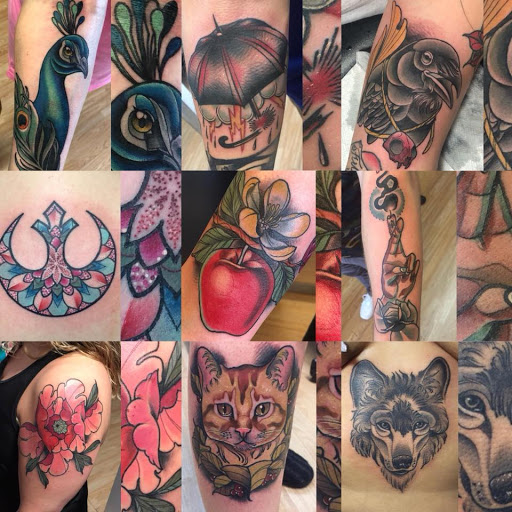 Explore golf tattoo ideas, creative tattoo ideas in Denver, available at Nocturnal Tattoo
