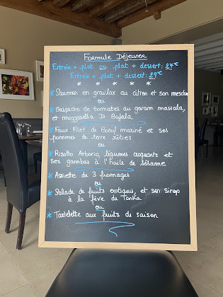 menu du restaurants Restaurant Christian Quenel à Flagey-Echézeaux
