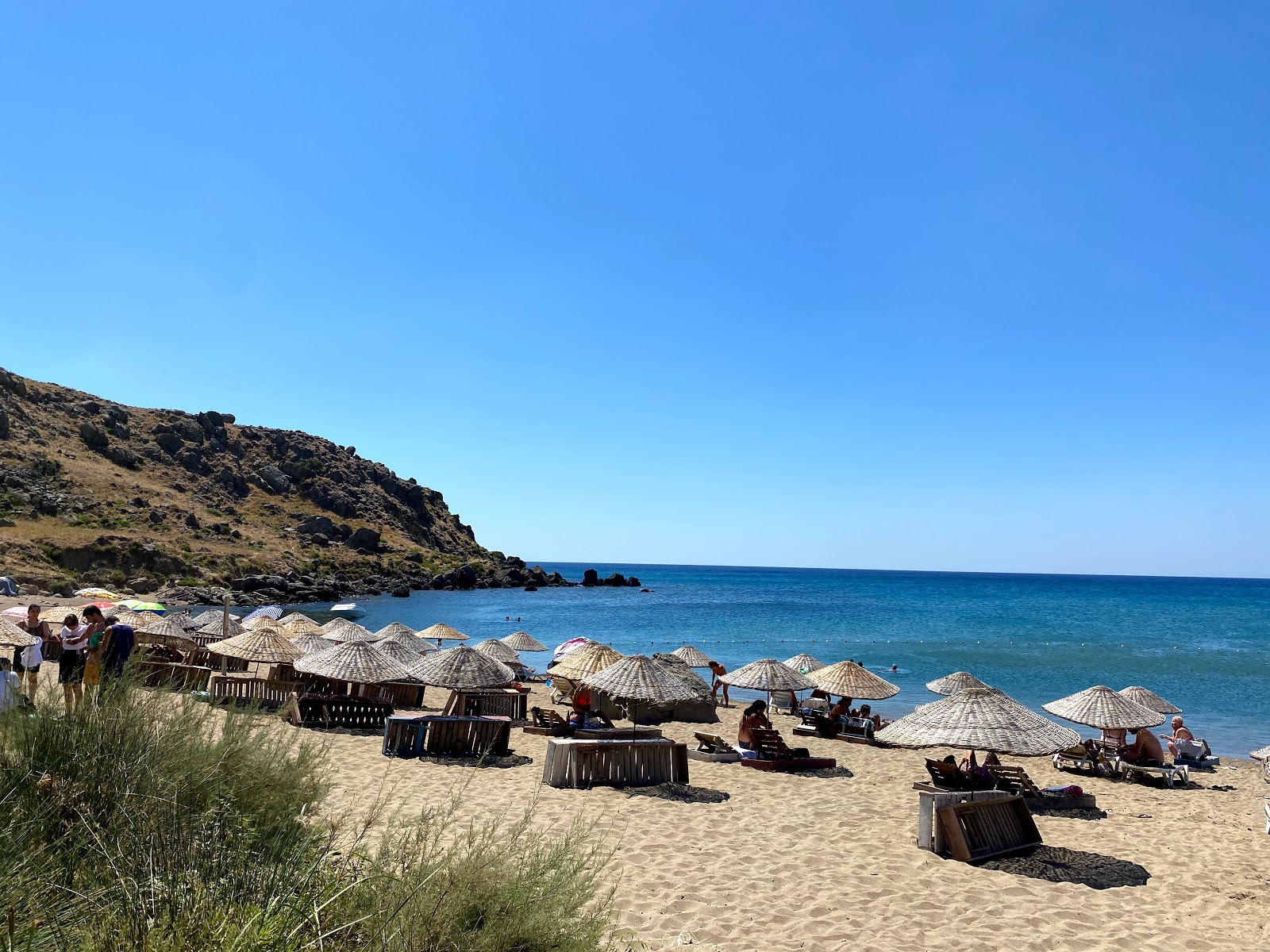 Foto von Laz Koyu beach mit beiger sand Oberfläche