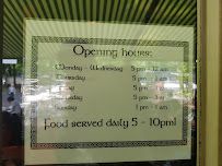 The Irish Rover à Hamburg menu