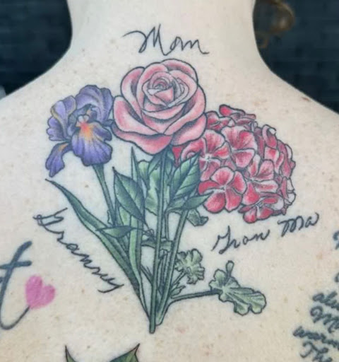 Explore dog print tattoo ideas, creative tattoo ideas in Fairview, available at Ink Angel Studios