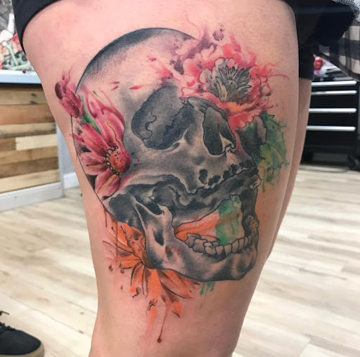 Explore la catrina tattoo ideas, creative tattoo ideas in San Diego, available at Funhouse Tattoo