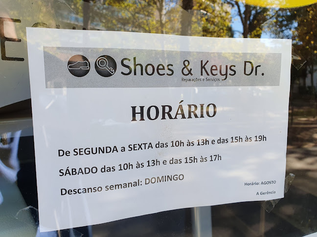 Avaliações doShoes and Keys Dr. em Odivelas - Loja de calçado