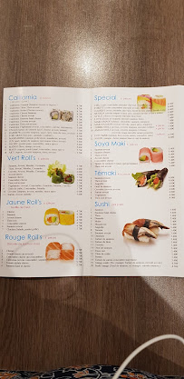 Amago Sushi à Malakoff menu