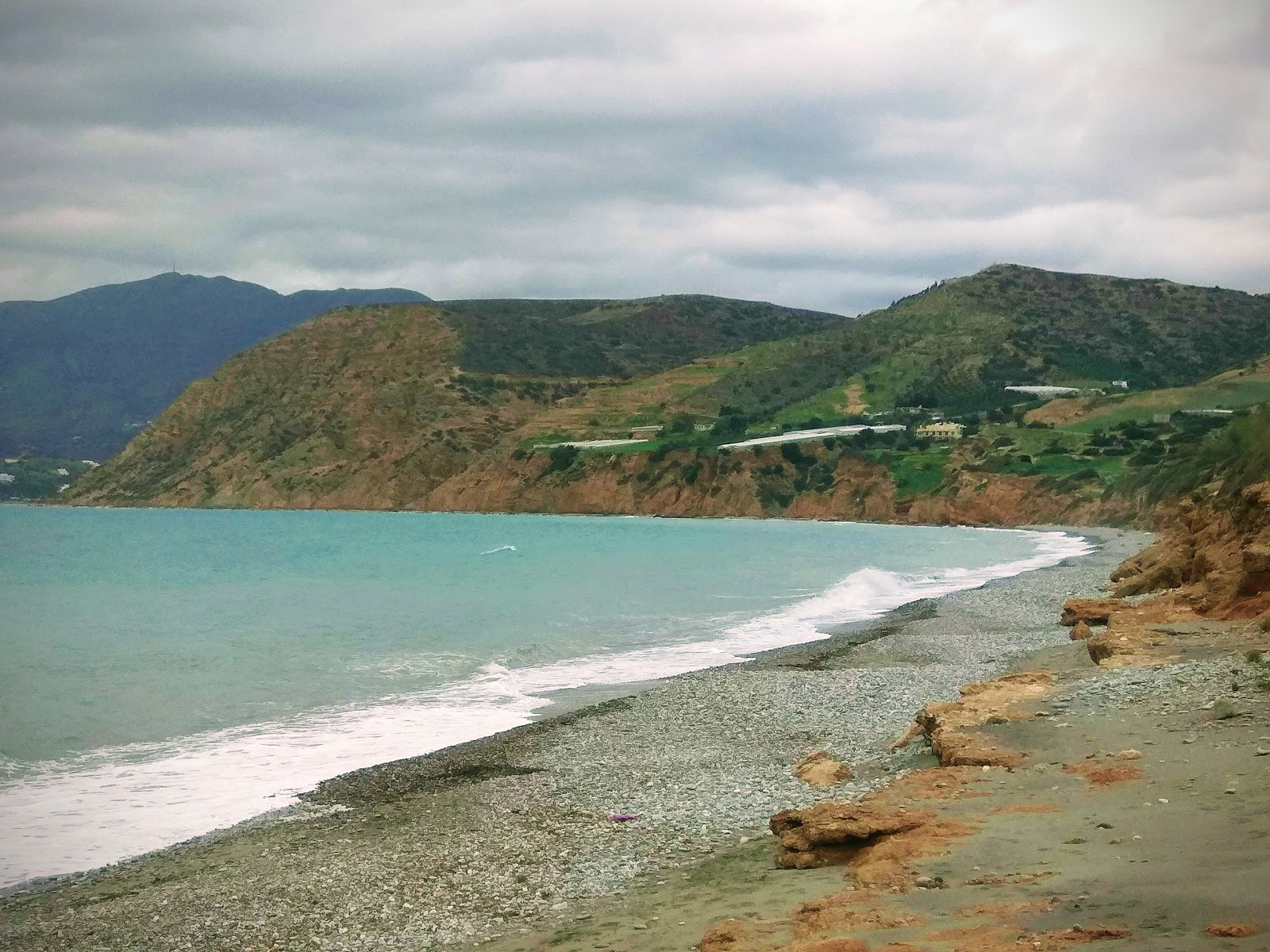 Photo of Kakoskala beach with turquoise pure water surface
