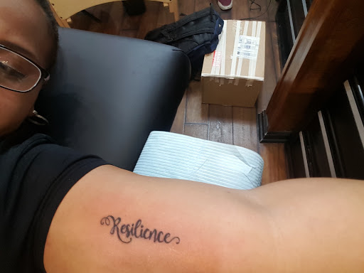 Explore august birth flower tattoo ideas, creative tattoo ideas in Brooklyn, available at Armageddon Ink Gallery