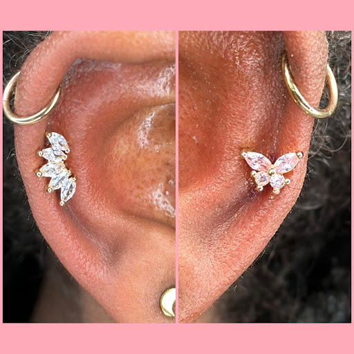 Explore lung cancer ribbon tattoo ideas, creative tattoo ideas in Rochester, available at Timeless Tattoo & Piercing