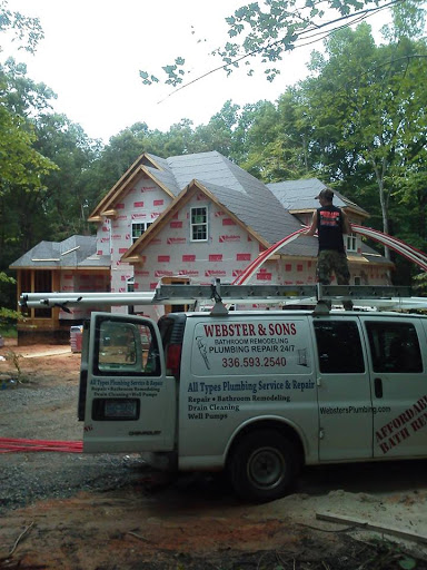 Webster & Sons Plumbing , Inc. in Kernersville, North Carolina