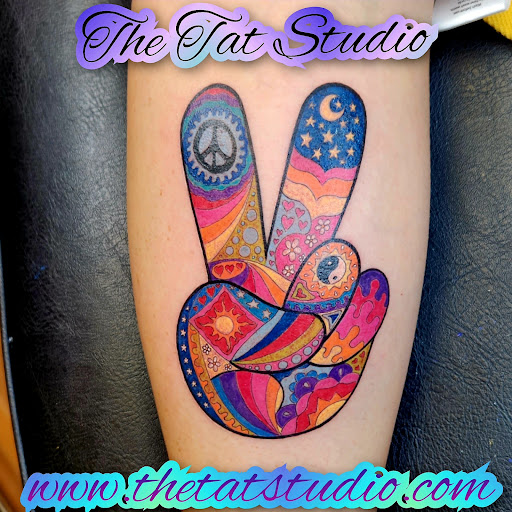 Explore heartagram tattoo ideas, creative tattoo ideas in Pleasanton, available at The Tat Studio