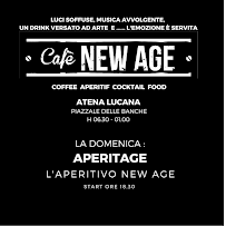 Cafè New Age à Atena Lucana carte