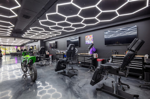 Explore chicano sleeve tattoo ideas, creative tattoo ideas in Hollywood, available at Sacred Eye Tattoos