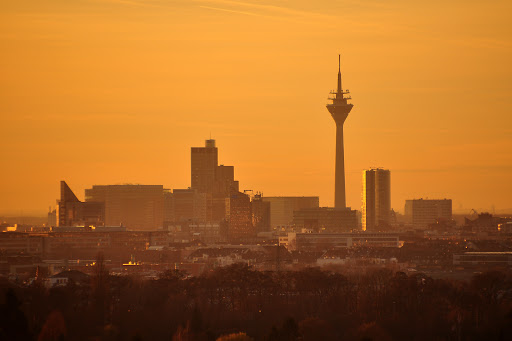 Aussichtspunkt Skyline Düsseldorf