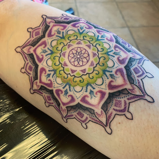 Explore half arm sleeve tattoo ideas, creative tattoo ideas in Saint Petersburg, available at Buku Tattoo Studio