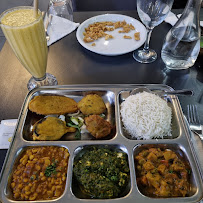 Thali du Restaurant indien moderne Al Hamra Roubaix - n°1