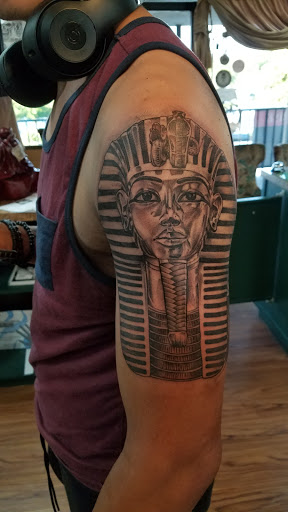 Explore cool anime tattoo ideas, creative tattoo ideas in Riverside, available at The Madd Tatterz Tattoo Parlor