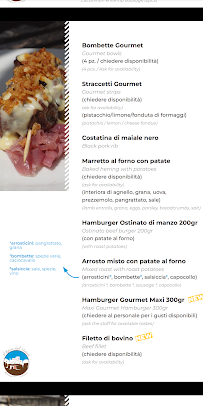 Restaurant Il Ritrovo degli Ostinati à Massafra (la carte)