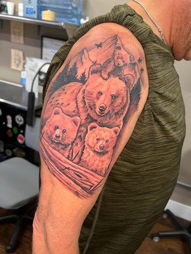 Explore nepali tattoo ideas, creative tattoo ideas in Roanoke, available at Saint Cecilias Art Studio