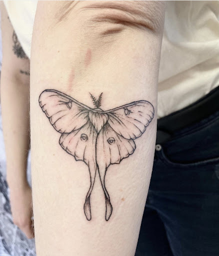 Explore elbow tattoo ideas, creative tattoo ideas in Carefree, available at Lucid Arts - Design & Tattoo