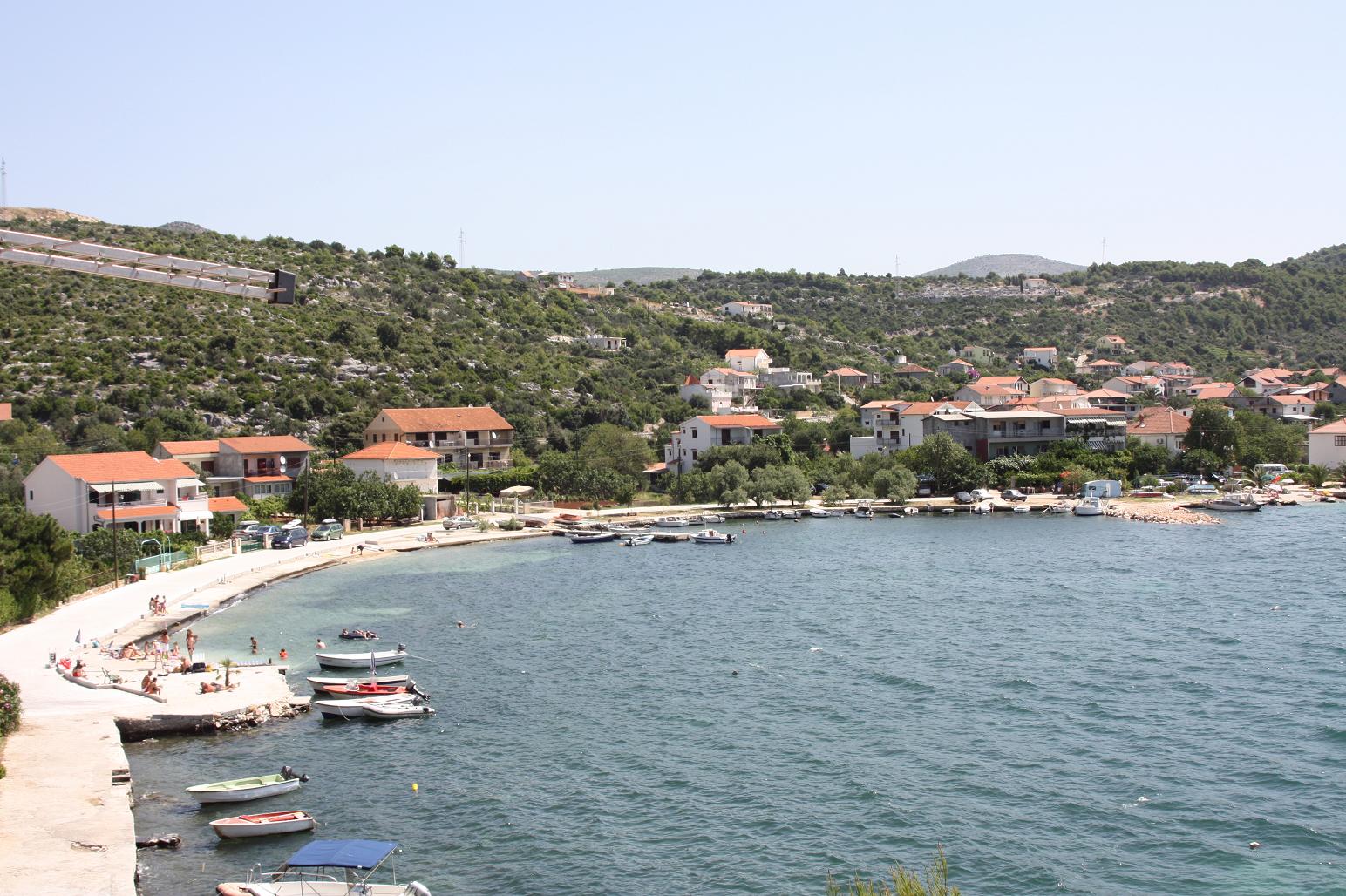 Foto di Poljica beach zona selvaggia