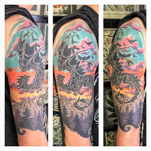 Explore mens spine tattoo ideas, creative tattoo ideas in Fort Mohave, available at Fort Mohave Tattoo Company
