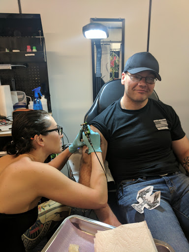 Explore sally tattoo ideas, creative tattoo ideas in Fayetteville, available at Southern Customs Tattoo Company