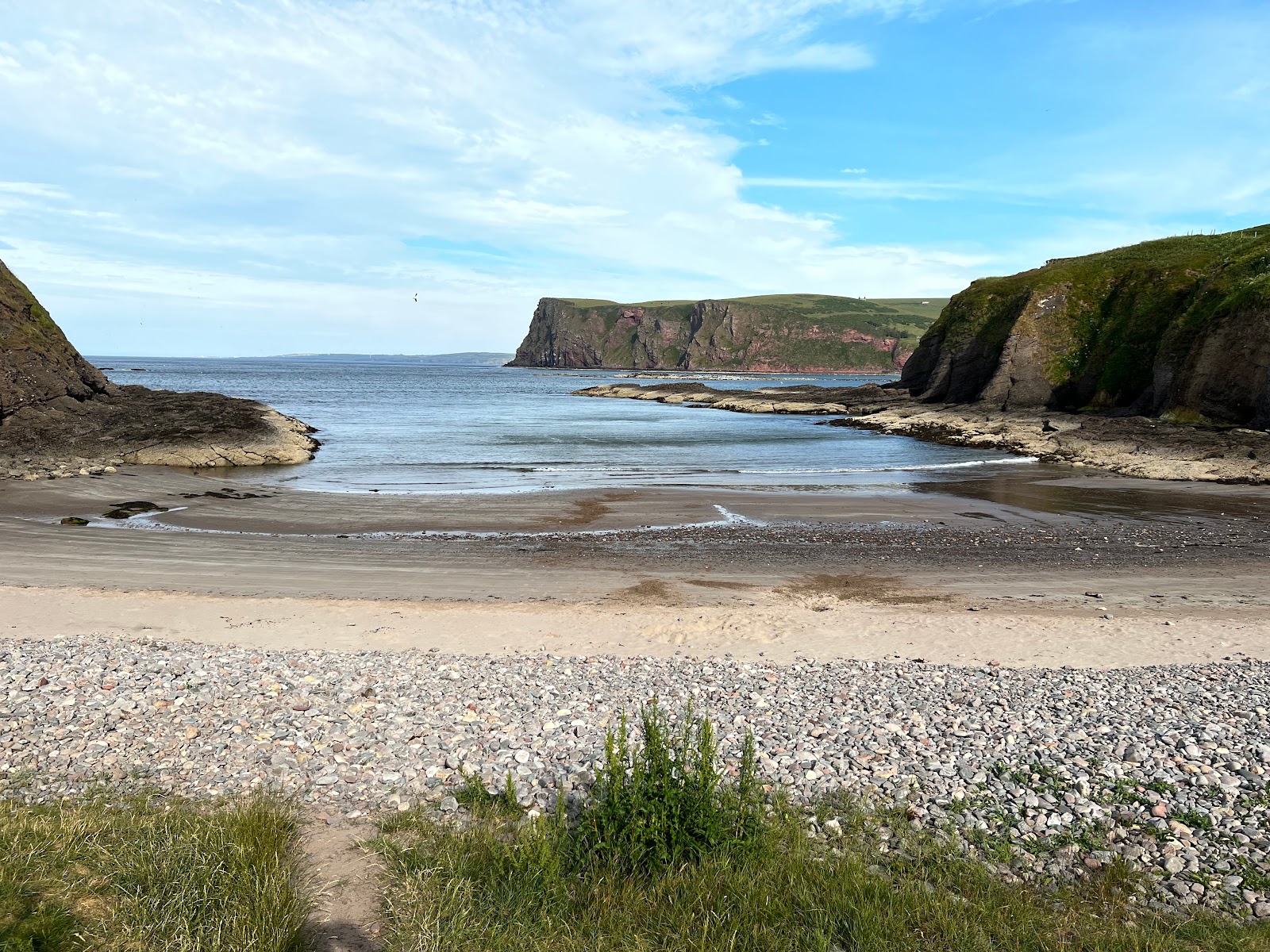 Foto von Cullykhan Beach mit kleine bucht