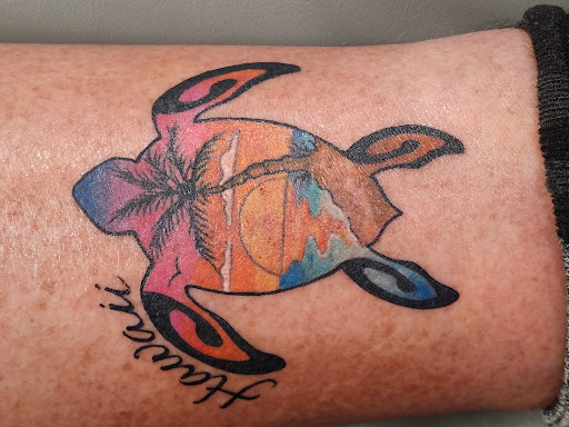 Explore butterfly tattoo idea, creative tattoo ideas in Honolulu, available at Rock Star Tattoos & Piercings