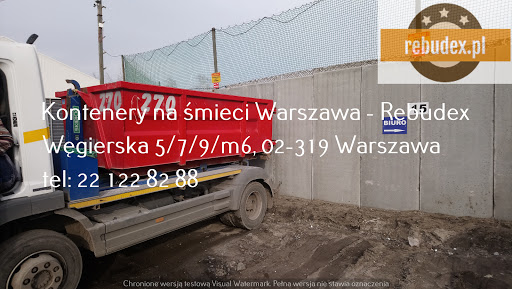 Kontenery na śmieci Warszawa - Rebudex