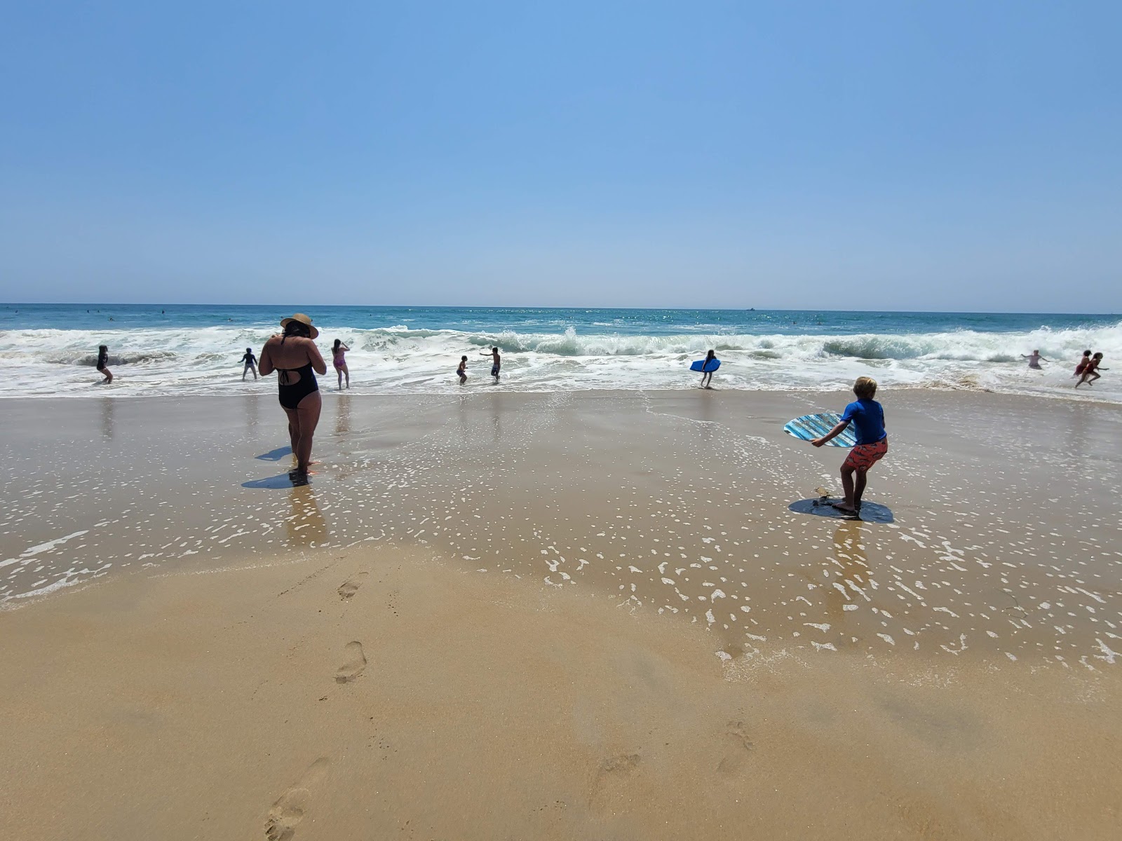 Photo of Salt Creek beach and the settlement