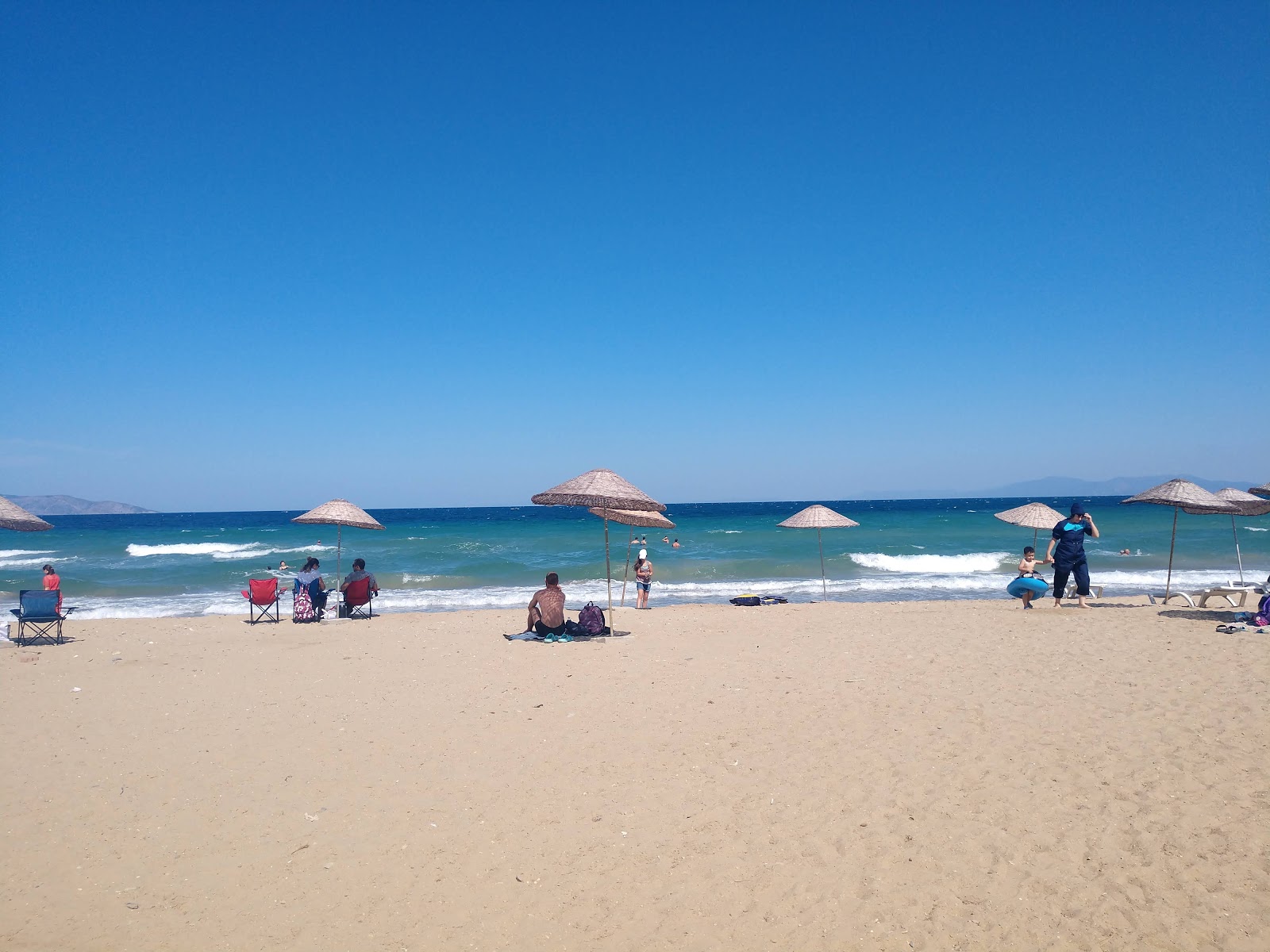 Fotografie cu Kusadasi beach cu nivelul de curățenie in medie