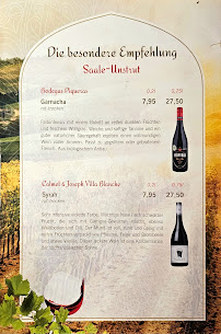 Menu du Restaurant Masala à Erfurt