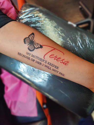 Explore goddess tattoo ideas, creative tattoo ideas in Lewisburg, available at Rose and Dagger Tattoo