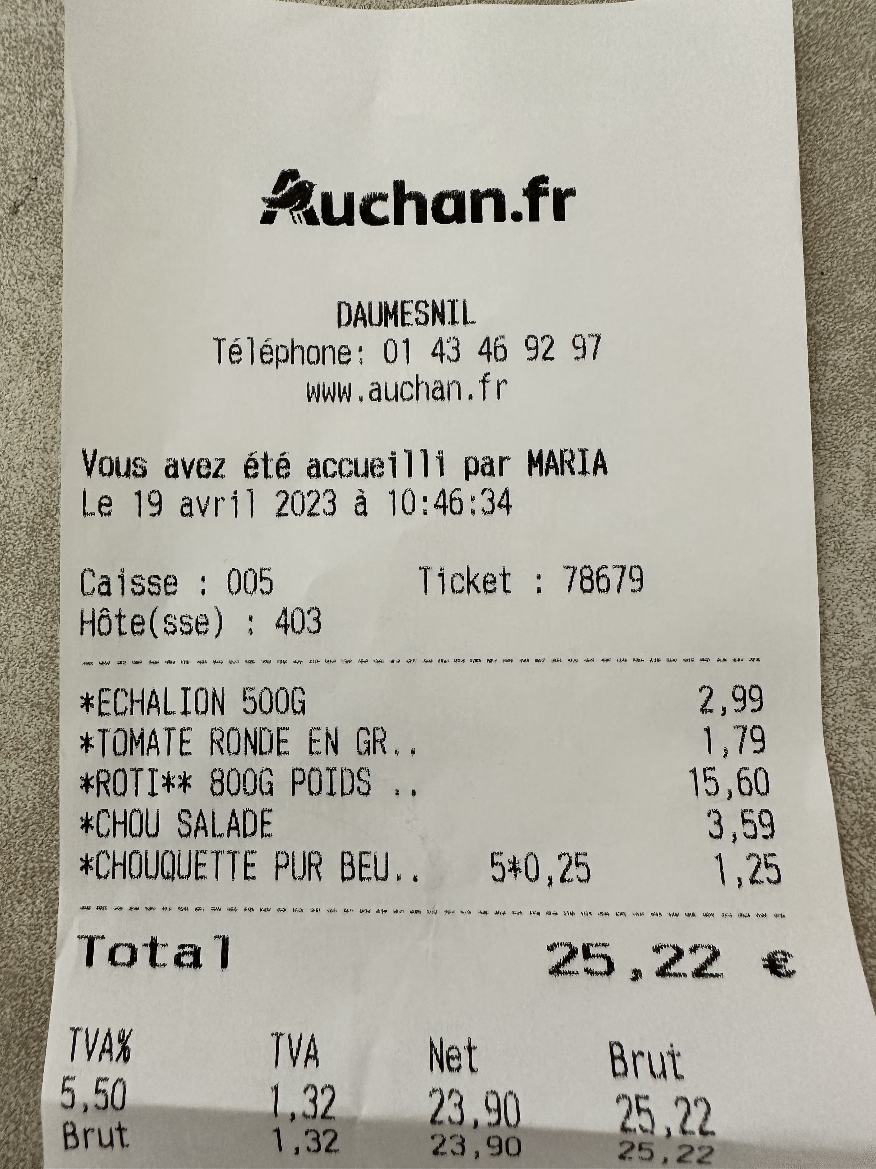 Photo n° 1 de l'avis de Nguyen. fait le 19/04/2023 à 09:15