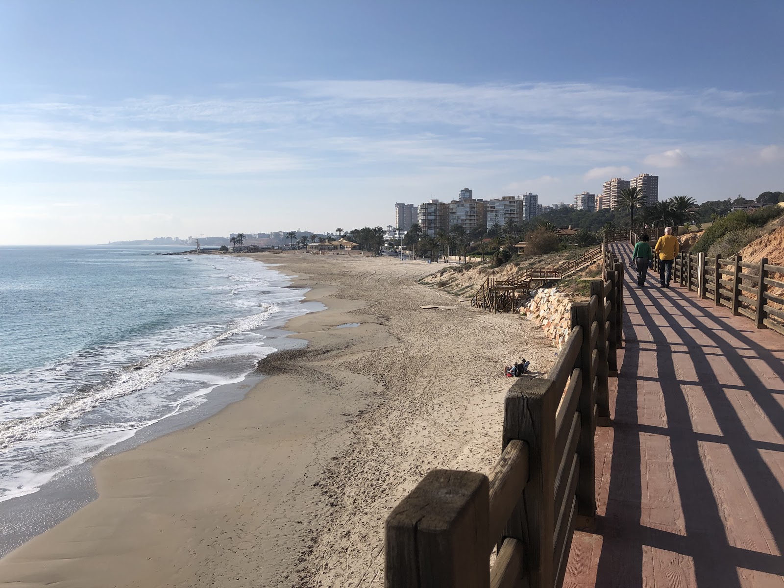 Foto di Spiaggia di Campoamor e l'insediamento
