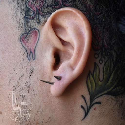 Explore brain tumor tattoo ideas, creative tattoo ideas in Redding, available at J Varnum Body Arts Single Track Tattoo