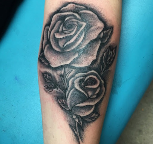 Explore neck tattoo men ideas, creative tattoo ideas in Shippensburg, available at Guerilla Tattoo