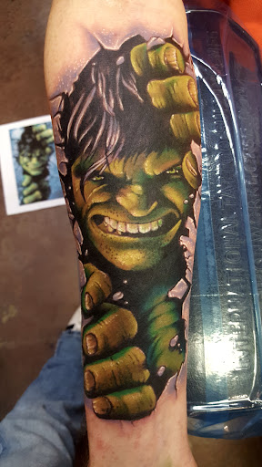 Explore step dad tattoo ideas, creative tattoo ideas in Hernando, available at Watts Studio Tattoos