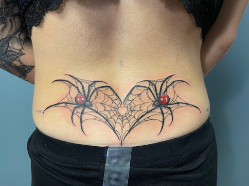 Explore color flower tattoo ideas, creative tattoo ideas in Fort Pierce, available at Goodfellas Tattoo & Body Piercing