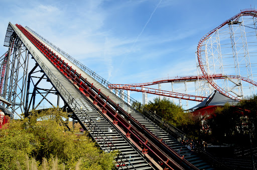 Amusement Park Ride «BATMAN: The Ride», reviews and photos, 26101 Magic Mountain Pkwy, Valencia, CA 91355, USA