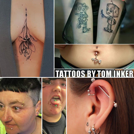Explore red tattoo cover up ideas, creative tattoo ideas in Elko, available at Tom Custom Tattoos and Body Piercing Studio
