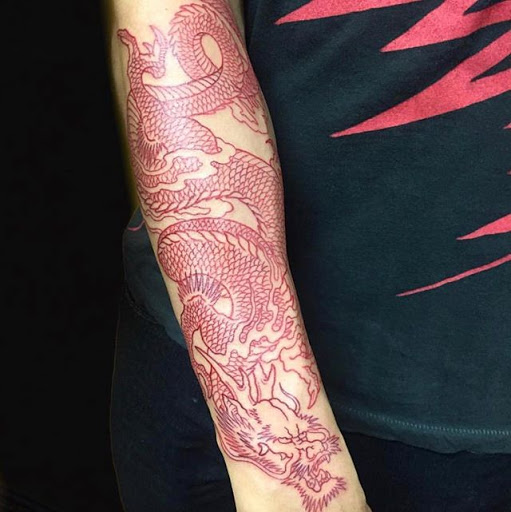 Explore bear tattoo ideas, creative tattoo ideas in Long Beach, available at Outer Limits Tattoo