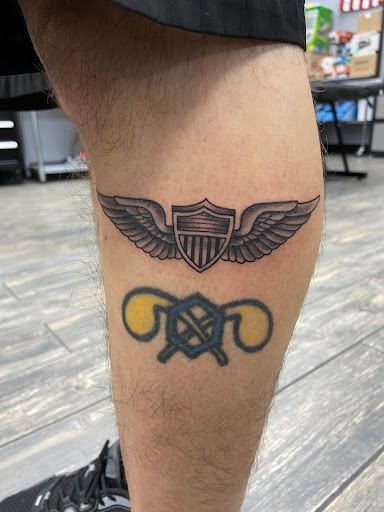 Explore krishna tattoo ideas, creative tattoo ideas in El Paso, available at American Tattoo Society of Ft Bliss