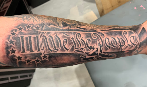 Explore blackout cover up tattoo ideas, creative tattoo ideas in Cape Coral, available at UNRIVALED INK