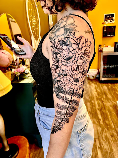 Explore juice wrld tattoo ideas 999, creative tattoo ideas in Batavia, available at The Pretty Pin-Up Tattoo Parlor