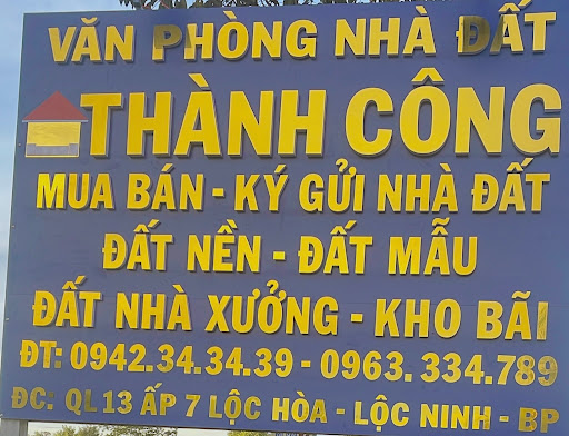 VĂN PHÒNG NHÀ ĐẤT THÀNH