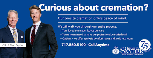 Funeral Home «Charles F Snyder Funeral Home & Crematory- Lititz Pike Chapel», reviews and photos, 3110 Lititz Pike, Lititz, PA 17543, USA