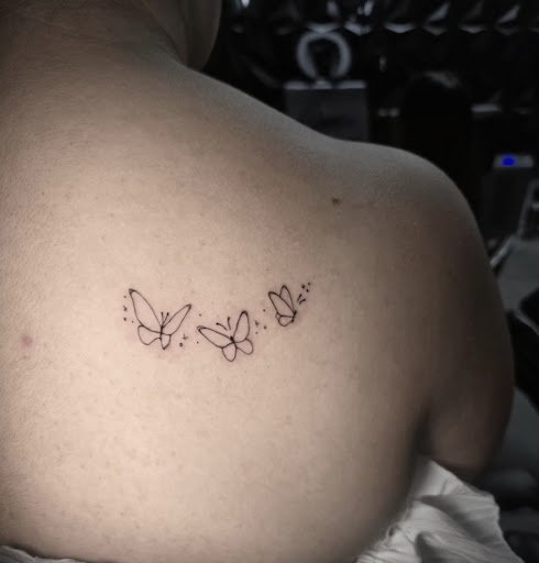 Explore traveling tattoos ideas, creative tattoo ideas in Ridgewood, available at TOP SECRET TATTOO